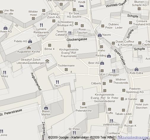 Google Maps Zürich