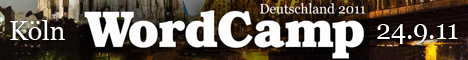 WordCamp 2011 Köln WordCamp 2011 Köln