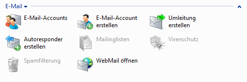 Plesk Domain - E-Mail